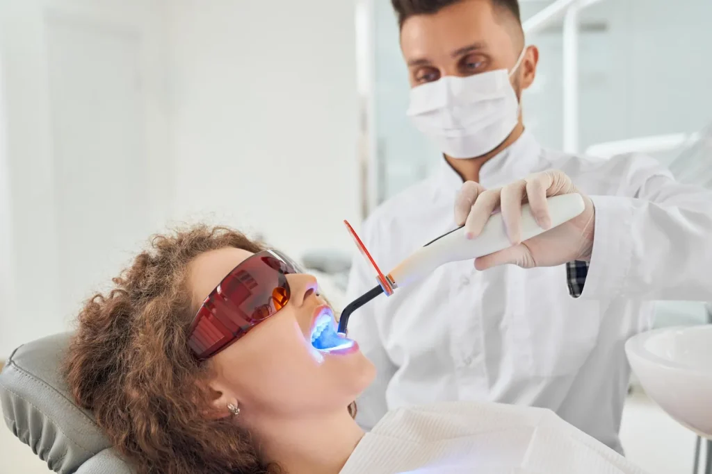 tooth discoloration treatment